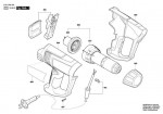 Bosch 3 601 BA6 301 GHG 23-66 Hot Air Gun Spare Parts